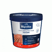 Revêtement d'étanchéité toiture, RIPOLIN anti-infiltration terre cuite 4 l_4