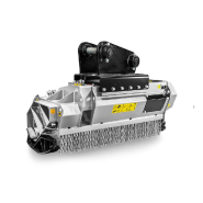 Broyeurs à transmission hydraulique pour pelles UML/HY - rotor à outils fixes ou marteaux mobiles_4