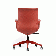 Fauteuil de Bureau Izao : Design Contemporain et Ergonomie Intuitive - Terracotta - SM1_4