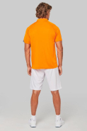 Polo de sport manches courtes unisexe - 100% polyester - Réf: PA457 - Marque: PROACT_4