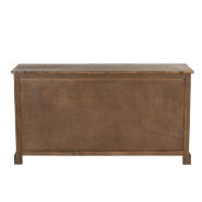 Buffet bas Soma 18 tiroirs en bois massif vintage - style rustique et charme de l'ancien_4