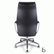 Fauteuil Manager Tery - ACT' - cuir noir_4