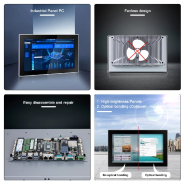 Panel PC industriel fanless 13.3 pouces 16:9 Full HD - EVI-133WAC-12th pour HMI, supervision et automatisation_4