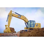 477-3382 godet d'excavation à usage normal avec lame de nivellement - caterpillar finance france - 1 500 mm (59 in) - capacité 1.55 m³_4