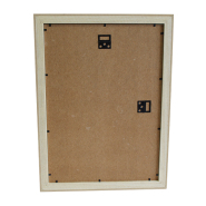 Cadres Bois A3 - Profilé 30 mm Naturel - Réf : 30143BNA - Bois exotique Ayous - Plexiglas incassable_4