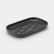 Porte-savon ReNew - Dark Grey - Plastique - Rainuré pour garder le savon sec - Pieds antidérapants_4