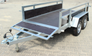 Remorque bagagère non freinée - 2,64 X 1,26 M - MARTZ HOLZ 264/2_4
