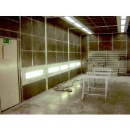 Cabine de métallisation - Protection anti-corrosion des métaux - Modulable et personnalisable_4