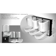 Goulotte pour produits - Meuble présentoir Seiller - En plastique et métal, stockage par gravitation_4