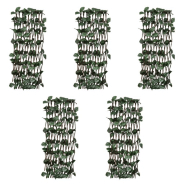 Vidaxl clôture en treillis de saule 5 pcs 180x90 cm 140913_4