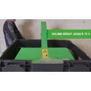 Compacteur et tasseur de bac BP660 à BP1100 L pour cuisine professionnelle et restaurants._4