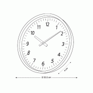 Horloge design à quartz_4