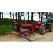 Dérouleuses pailleuses portées Galonnier - Balles rondes jusqu'à 1,80 m et 1000 kg - Paillage homogène_4