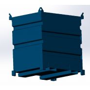 Benne a retournement 1000l  civtr_4