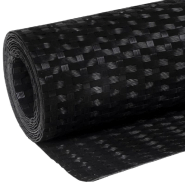 Vidaxl paravent de balcon noir 1000x80 cm résine tressée 156307_4