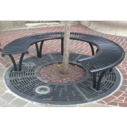 Grille d'arbre fonte type radial_4