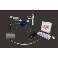 Poignée électronique Mifare ZX-WEL7300 - Système de contrôle d'accès pour hôtels et foyers_4