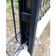 Poteau à clips pour grillage  rigide  -  TEMPO_4