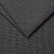 Canapé convertible express Toulouse - 140 cm - Matelas 16 cm - Tissu tweed gris graphite - Fabrication artisanale italienne_4