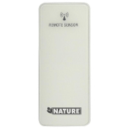 Nature station météo numérique h 12,5x17,5x2,5 cm blanc 447512_4