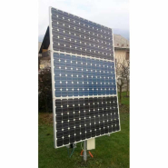 Tracker suiveur solaire motorisé - 3 panneaux solaires - Rendement optimisé jusqu'à 62% - Fixations incluses_4