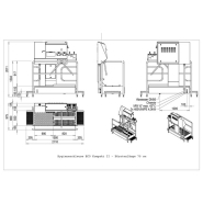 Sas Hygiène en acier inox - ECO Compact II avec module de nettoyage des semelles, lavage, séchage et désinfection des mains_4