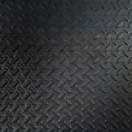 Tôle d'acier brut antidérapante pour applications industrielles