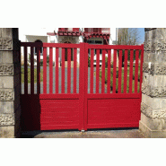 Portail battant standard semi barreaudé - 3000 / 1250_4