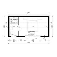 Studio de jardin - woody loft - 15m2_4