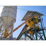 Centrale à béton fixe 120 m³ - Mélangeur Twin Shaft 3 000 L - Silo à ciment 120 tonnes_4