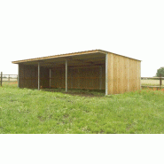 Abris et boxes de prairies pour chevaux - matériau durable et livraison en France_4