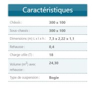 Remorque Delaplace pour applications agricoles lourdes et sécurisées