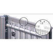 Zekit - occultant pour grillage Clotex - rigide, universel, dimensions 2,00 m & 2,50 m_4