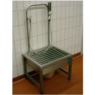 Lux station de lavage de bottes - Acier inox 1.4301 - 1 à 3 places de lavage_4