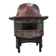 Four à pizza design et fonctionnel, diamètre intérieur jusqu’à 150 cm