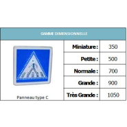 Panneaux renforcés à LED pour assurer un aménagement de mise en sécurité des zones routières dangereuses_4