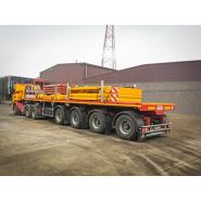 Cargomax - Remorque plateau pour poids lourd Faymonville - 3 à 8 essieux - suspension hydraulique ou pneumatique_4