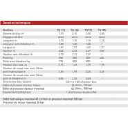 Désileuse Turbobuster TU - Trioliet - capacité 5 m³ - haute pression et lames à denture épaisse_4