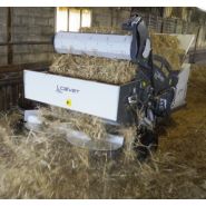 Multicompact avec rotation 180° et rallonge hydraulique pour usage agricole