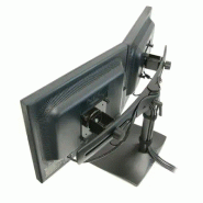 DS100 Dual Monitor Desk Stand, Horizontal_4