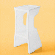Tabouret haut intérieur/extérieur Karla - Sokoa - Blanc_4