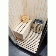 SAUNA DOUCHE HAMMAM BOREAL® SH180-G BLACK GAUCHE_4