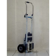 Diable monte-escalier électrique - 170 kg - Repliable avec freins stabilisateurs et accessoires inclus_4