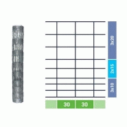 Vidaxl clôture de jardin acier galvanisé 50x1,2 m argenté 149486_4