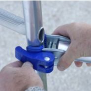 Échafaudage roulant aluminium Totem 2 Box 180 - Comabi SNC - Hauteur de travail maximale 9,85 m_4