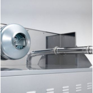 Four à pizza avec sole fixe, façade en acier inoxydable - Cuppone Donatello_4