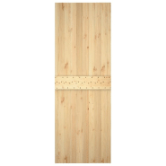 Vidaxl porte narvik 80x210 cm bois massif de pin 154443_4