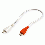 VALUE Câble chargeur USB 2.0, Micro B - Micro B, M/M, 0,3m_4