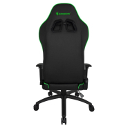 Siège réglable avec coussin appui-tête et accoudoirs 4D - AZGENON Z300 VERT - Ergonomique, design baquet, poids max 150 kg - Réf : AZG_Z300_BKGRN_4