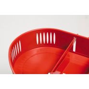 Poubelle à pédale anti-dérapante et protection contre l'auto-inflammation